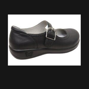 Alegria Kourtney Womens Comfortable Leather Mary Jane Shoes
